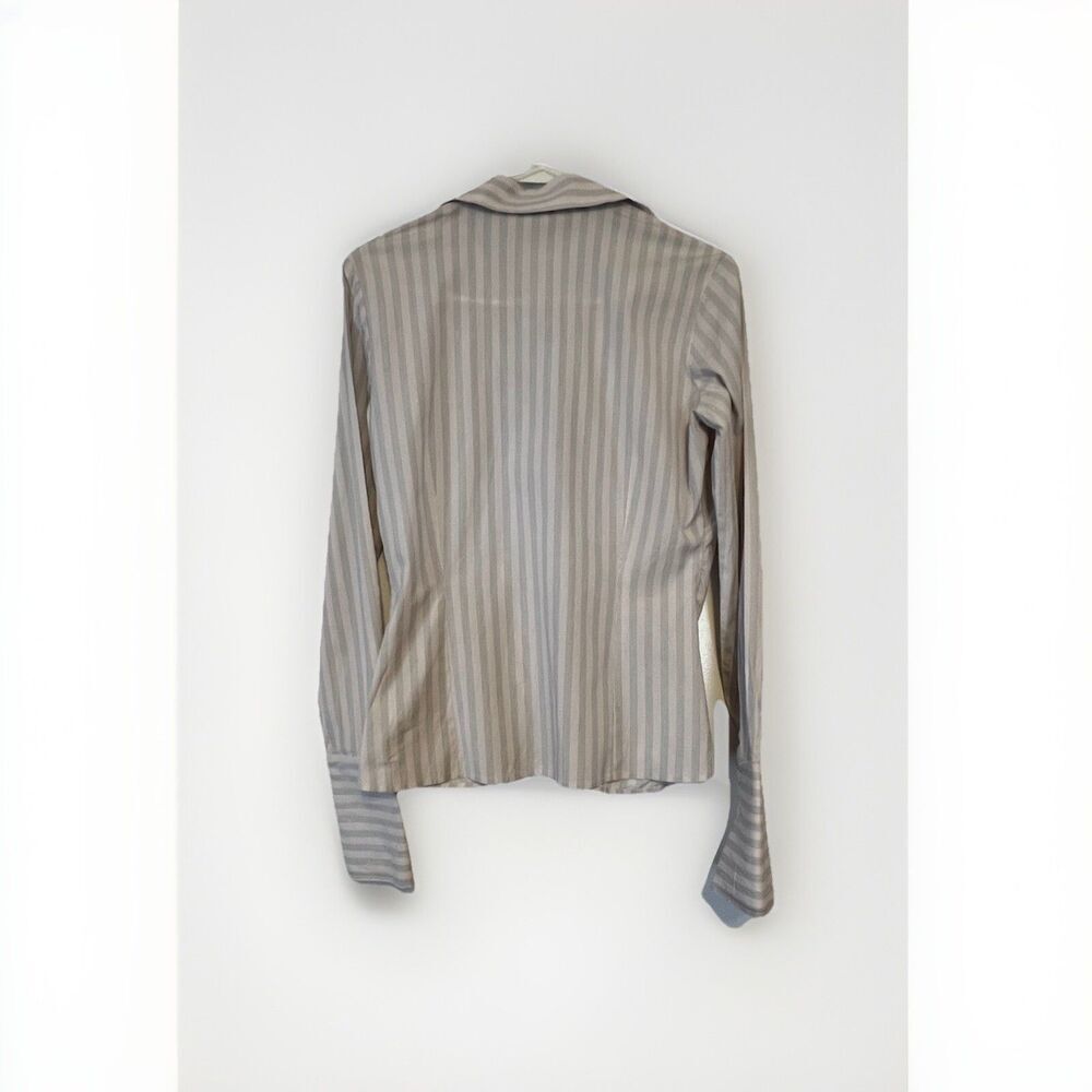 Thomas Pink Jermyn Street London Pink/White Striped Tailored Shirt US 10/UK 14 - Picture 4 of 10